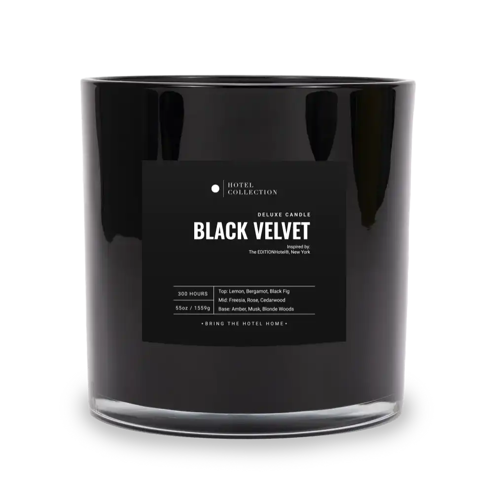 Deluxe Black Velvet™ Candle