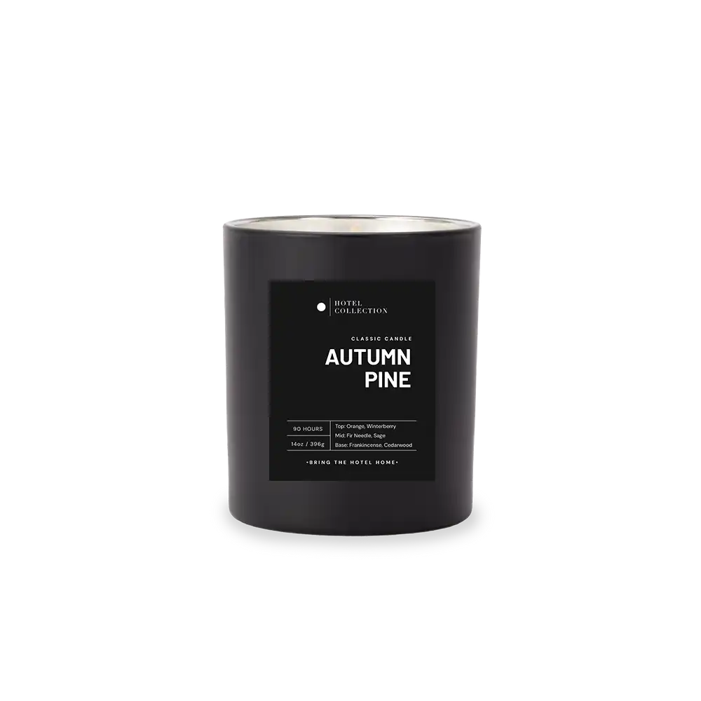 Classic Autumn Pine Candle
