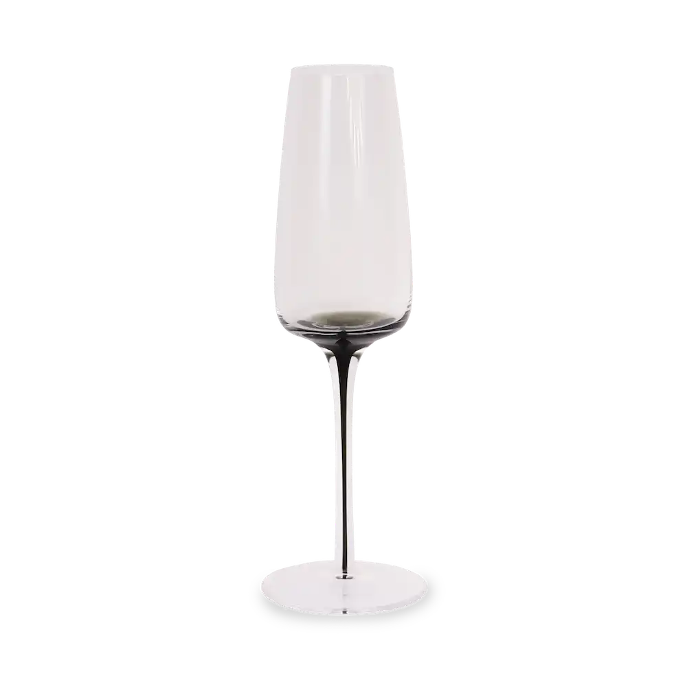 Smoke Stem Champagne Glasses