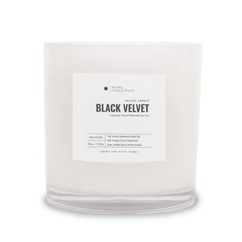 Deluxe Black Velvet™ Candle